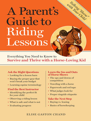 cover image of A Parent's Guide to Riding Lessons